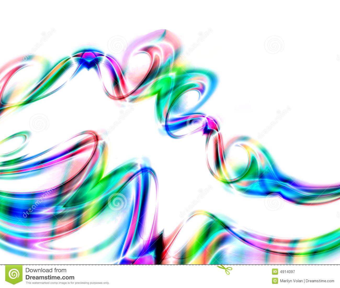 Colorful Swirl Vector Design