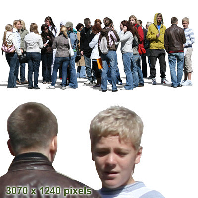 Crowd of People PSD Crowd of People PSD