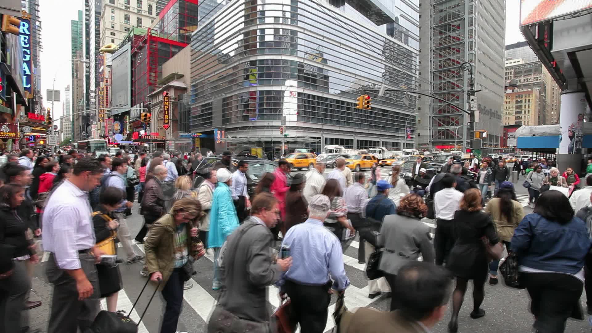 Crowd of People Walking Blurred Crowd of People Walking Blurred