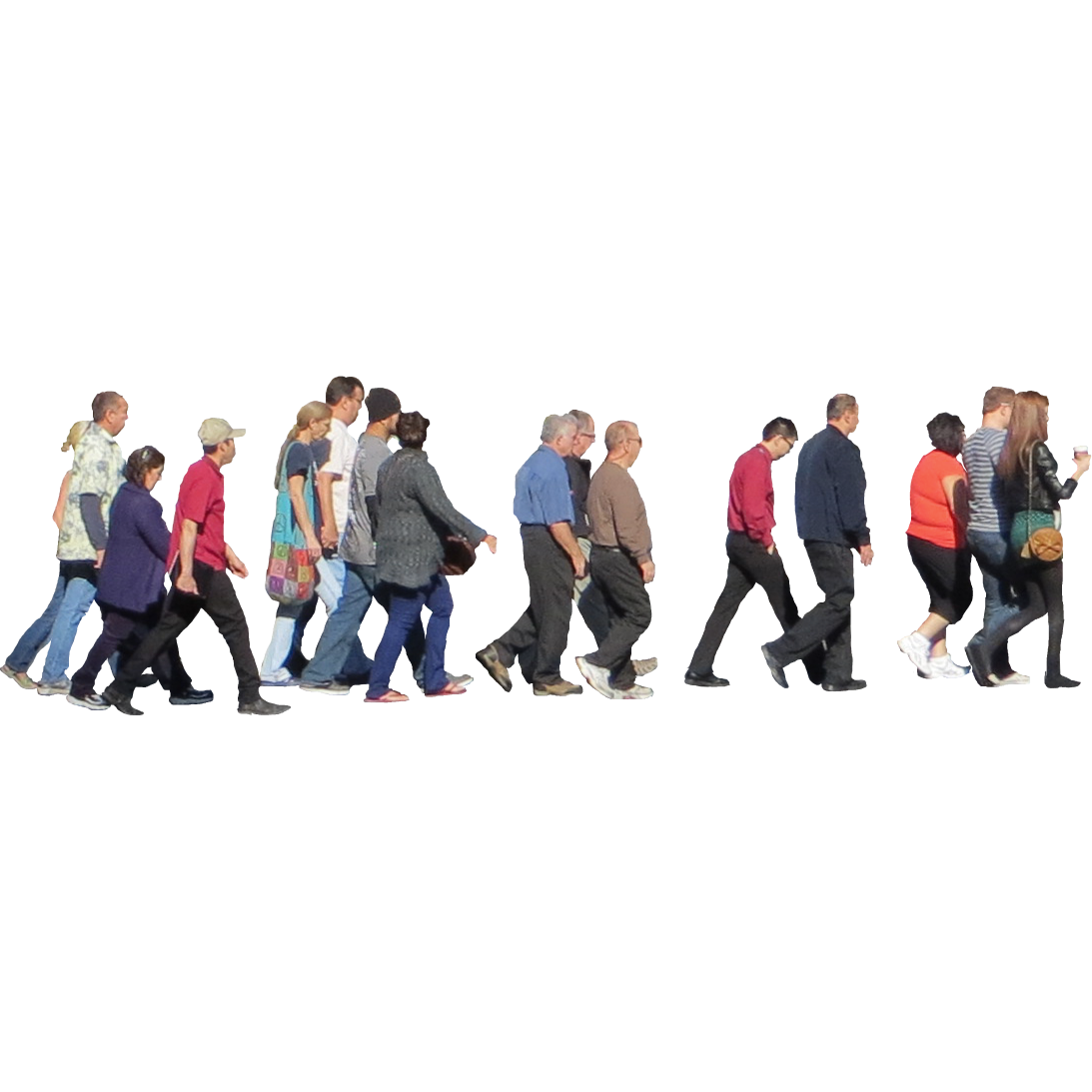 Crowd of People Walking Photoshop Crowd of People Walking Photoshop