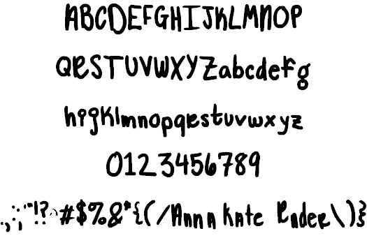 Cute Girly Handwriting Fonts