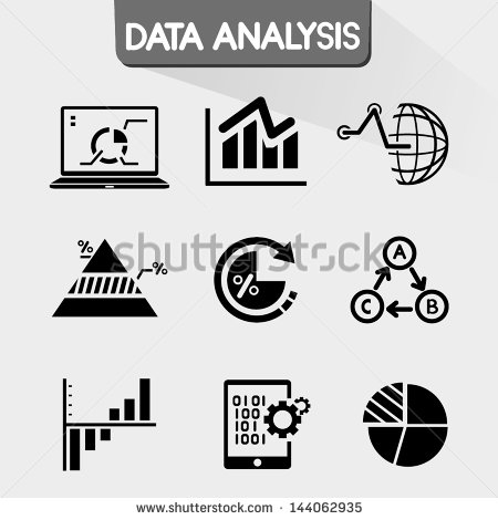 Data Analysis Vector Icon Data Analysis Vector Icon