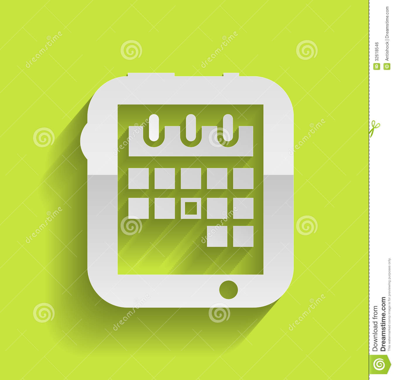 Design Flat Calendar Icon