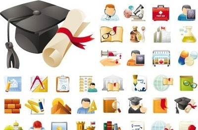 Education Clip Art Icon