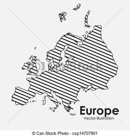 Europe Map Vector