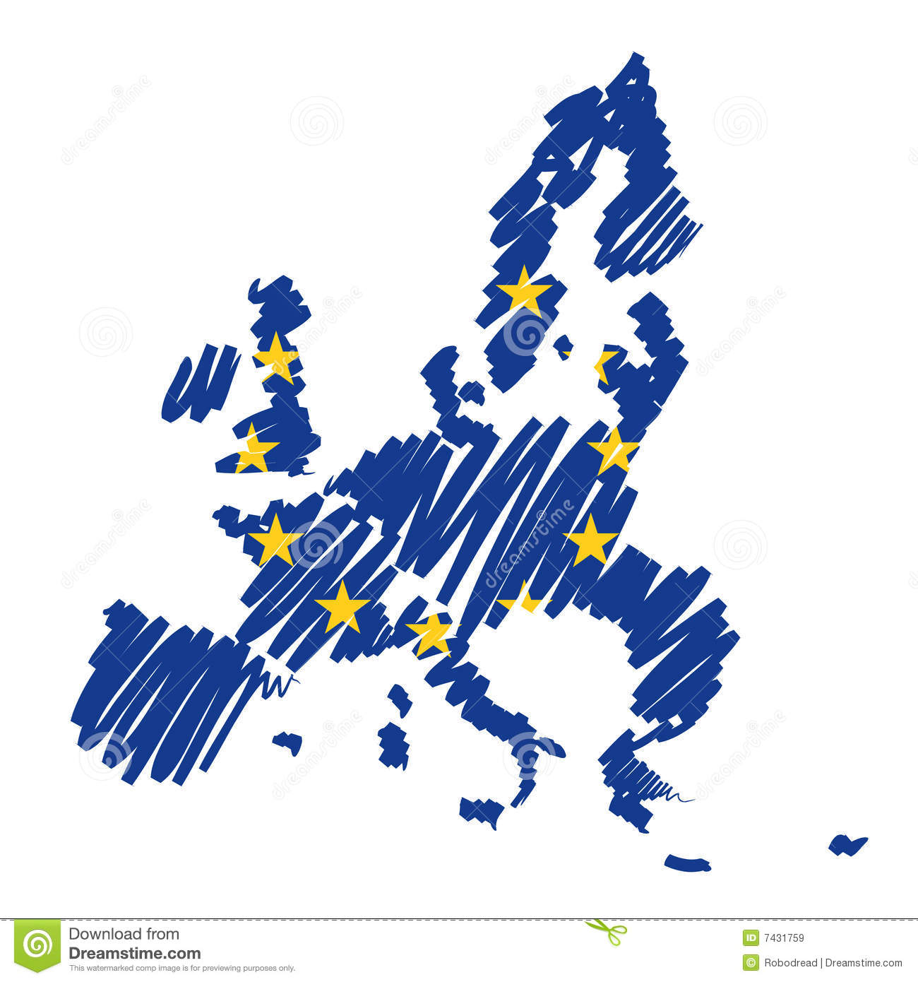 Europe Map Vector