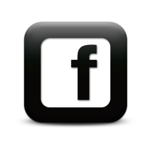 Facebook Icon Black White