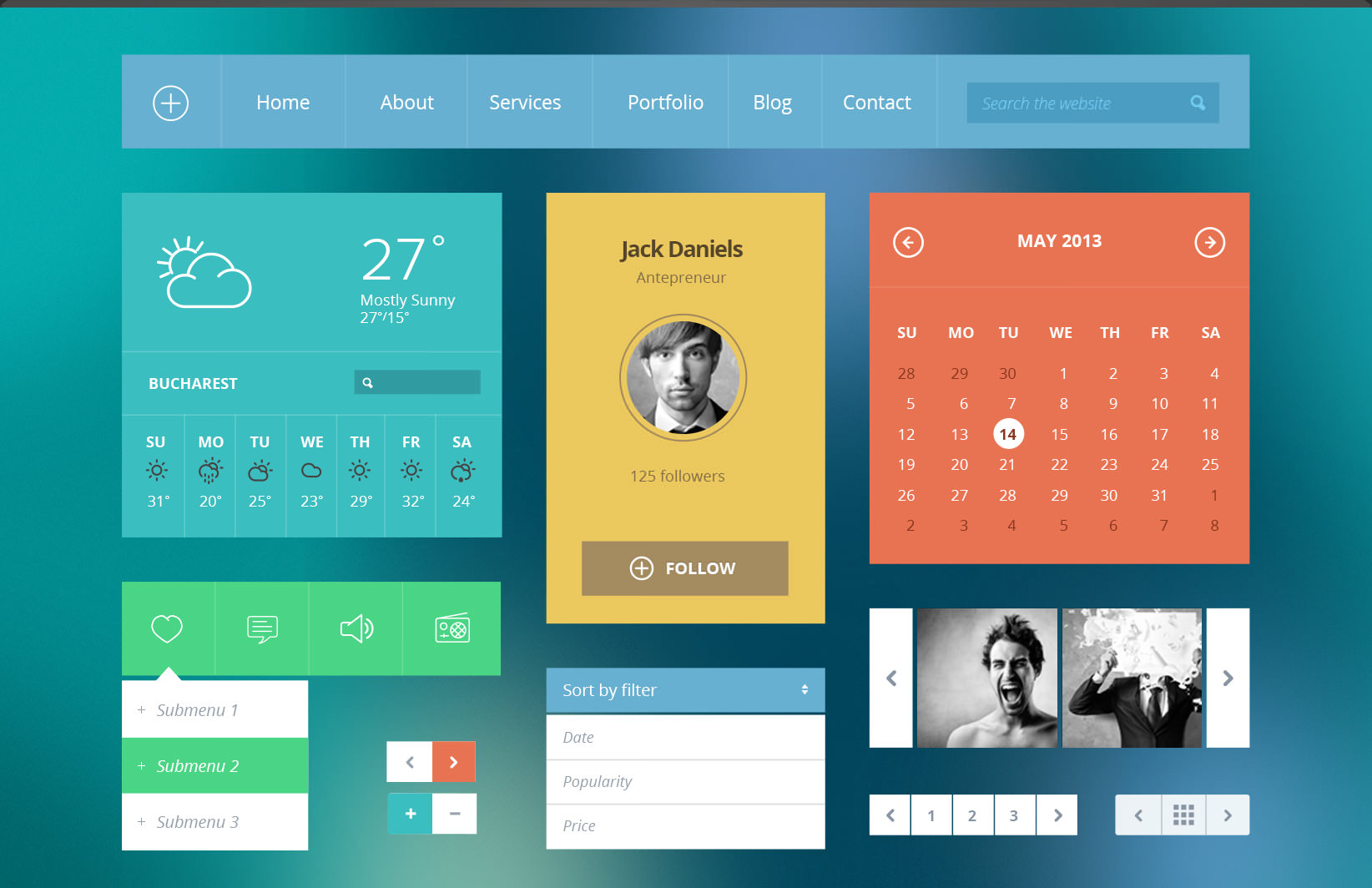 Flat UI Modern Icons Flat UI Modern Icons