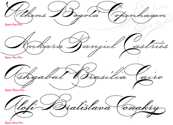 6 Types Of Cursive Fonts Images Cursive Font Alphabet Letters Font
