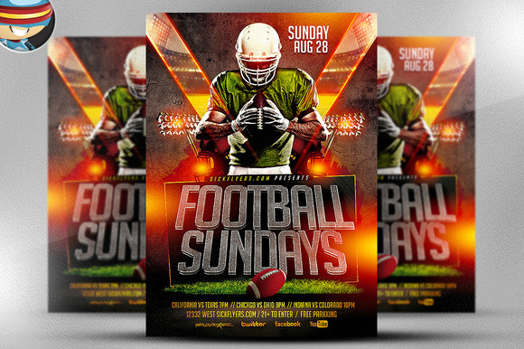 Football Flyer Templates