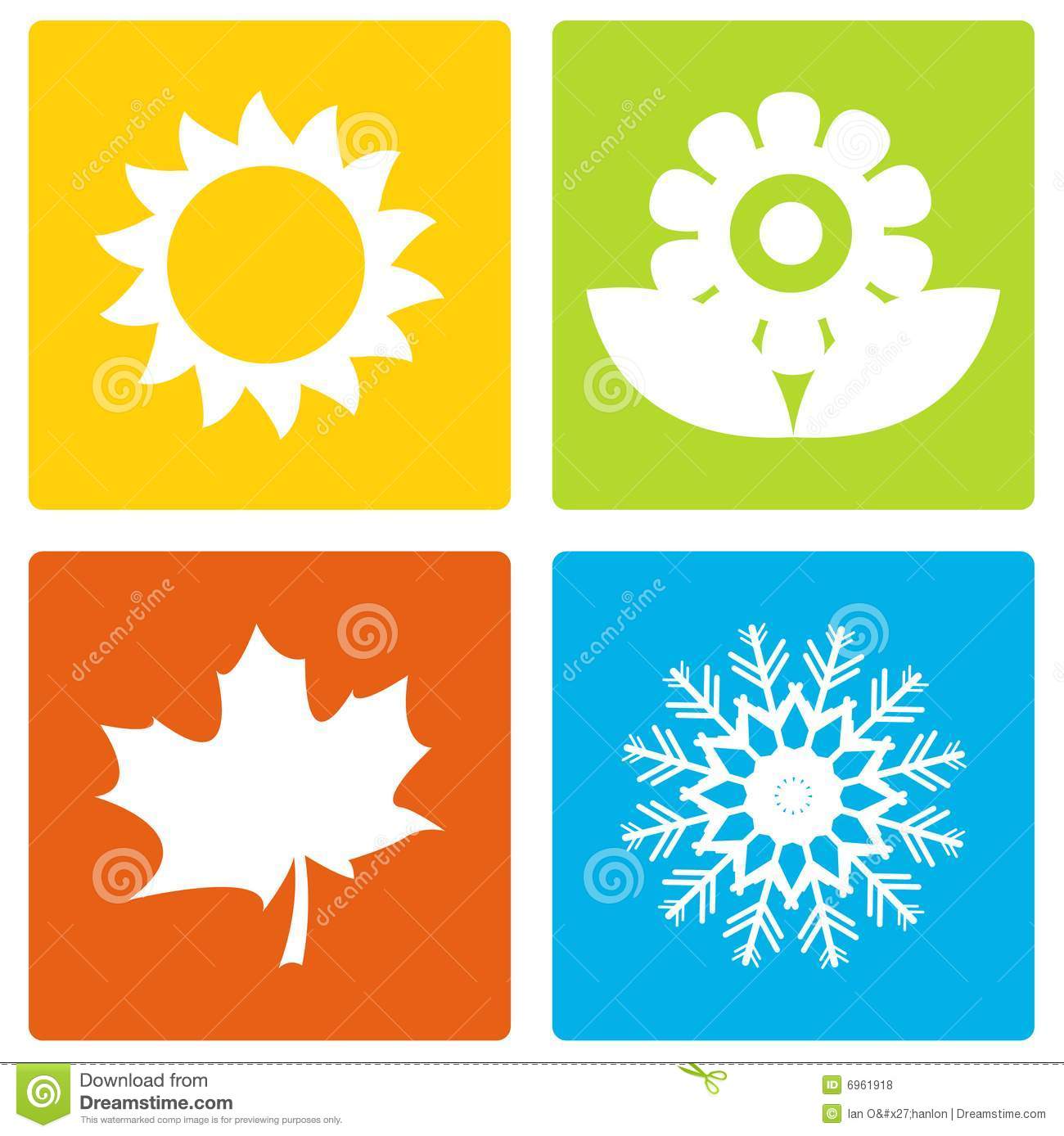 Four Seasons Icons Free