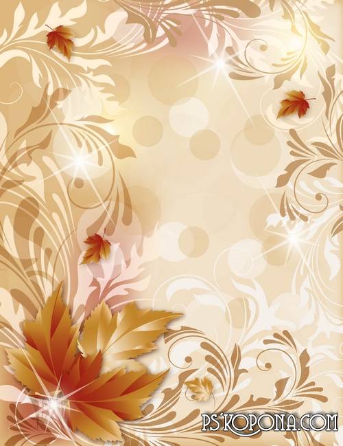 Free Autumn Leaves Photoshop