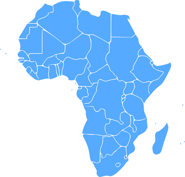 Free Clip Art Africa Continent Map