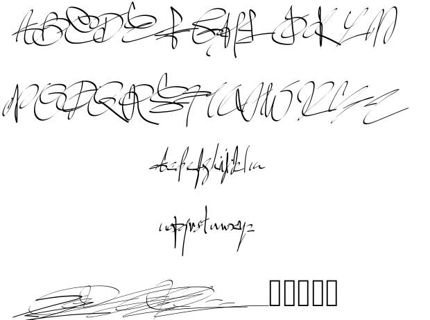 Free Cursive Signature Font