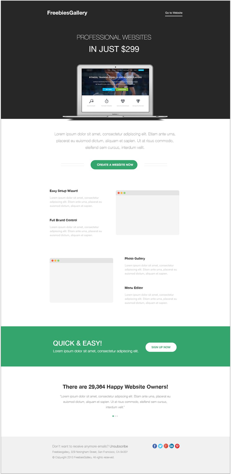 Free Email Newsletter Templates Free Email Newsletter Templates