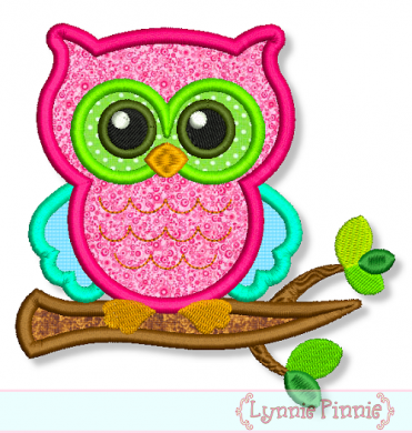 Free Owl Applique Machine Embroidery Designs