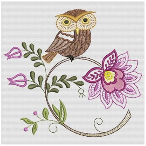 Free Owl Machine Embroidery Designs