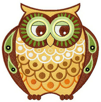 Free Owl Machine Embroidery Designs