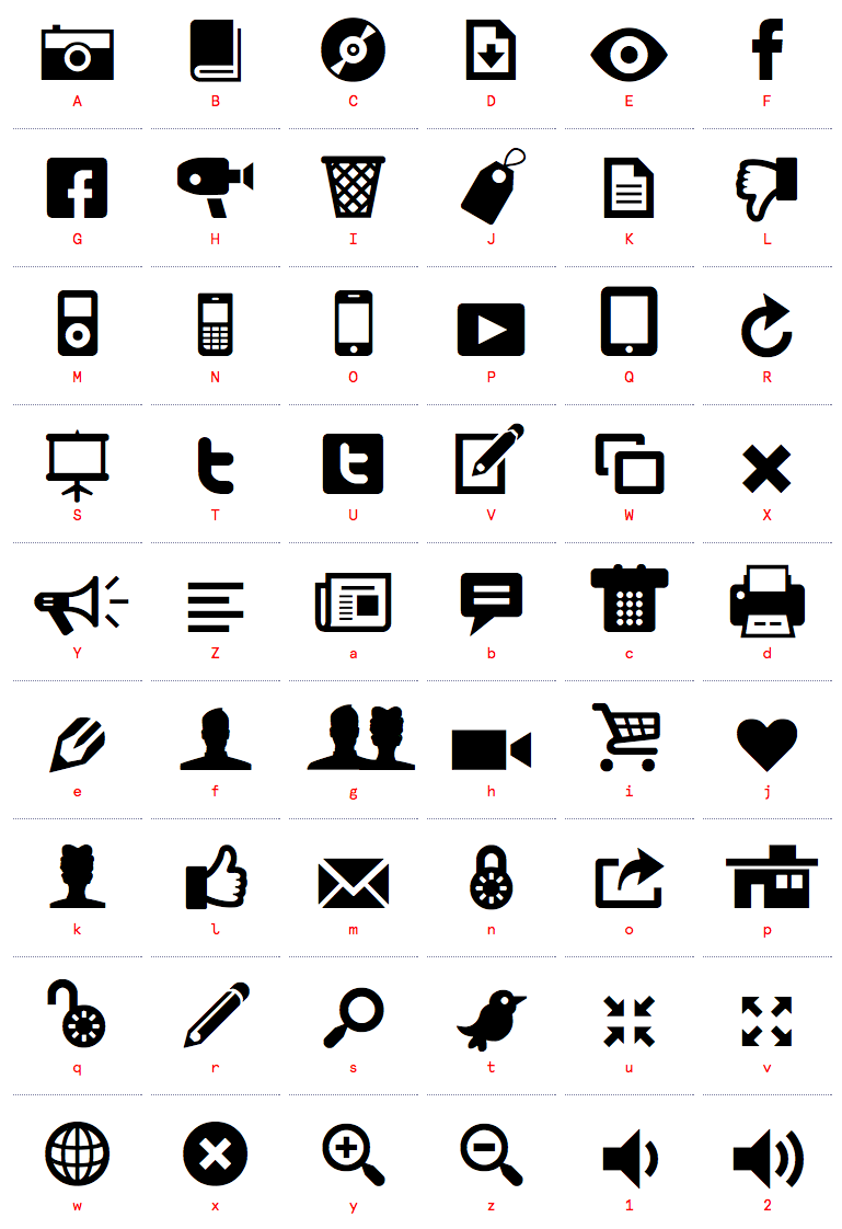 Free Pictogram Icons