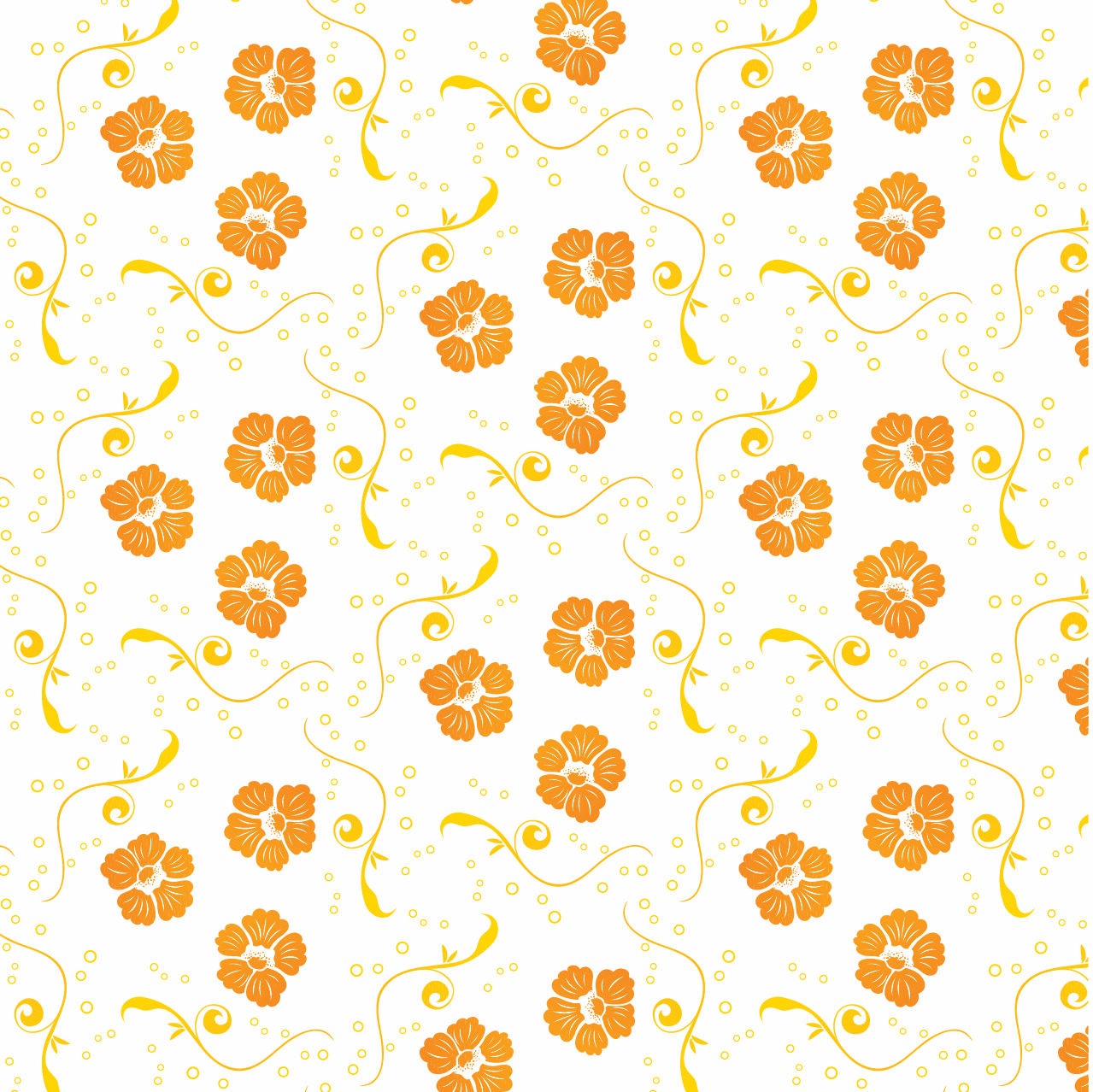 Free Vector Floral Pattern