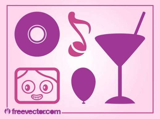 Free Vector Party Icon