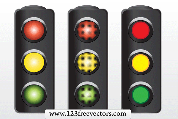 Free Vector Traffic Signal