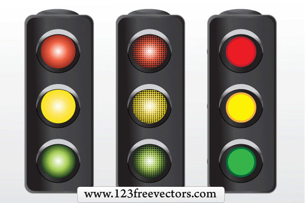 Free Vector Traffic Signal