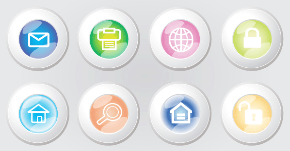 Free Vector Web Buttons