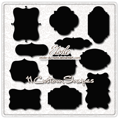 Free Vintage Frame Shapes Free Vintage Frame Shapes