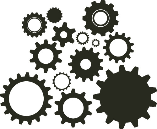 Gears Vector Clip Art Free