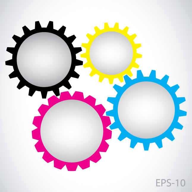 Gears Vector Clip Art Free