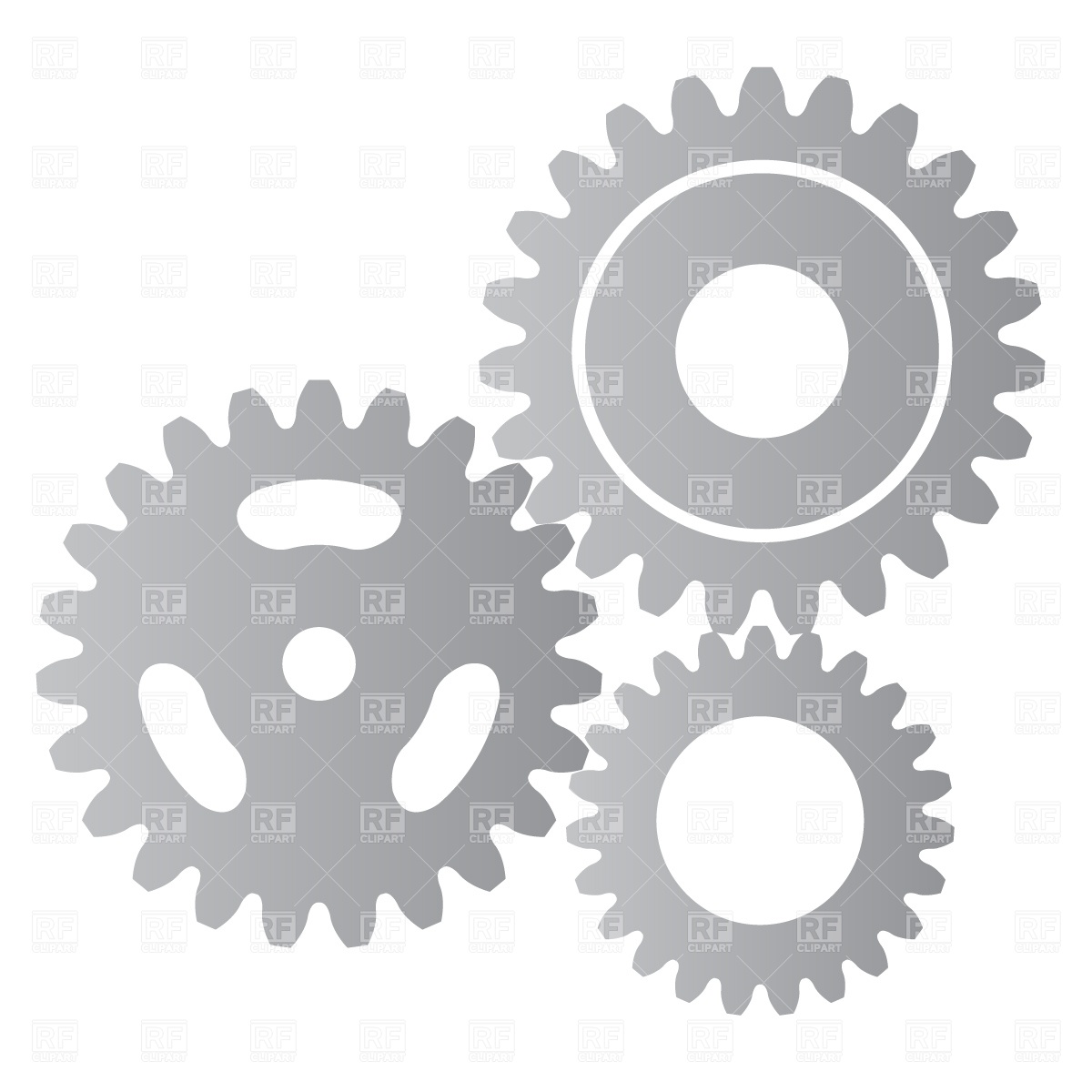 Gears Vector Clip Art Free