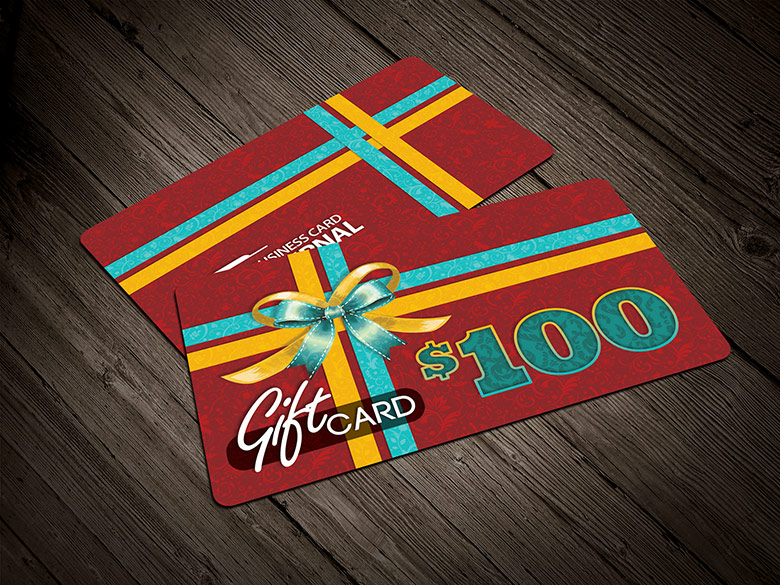 9 Green Gift Card PSD Images Gift Card Template Free