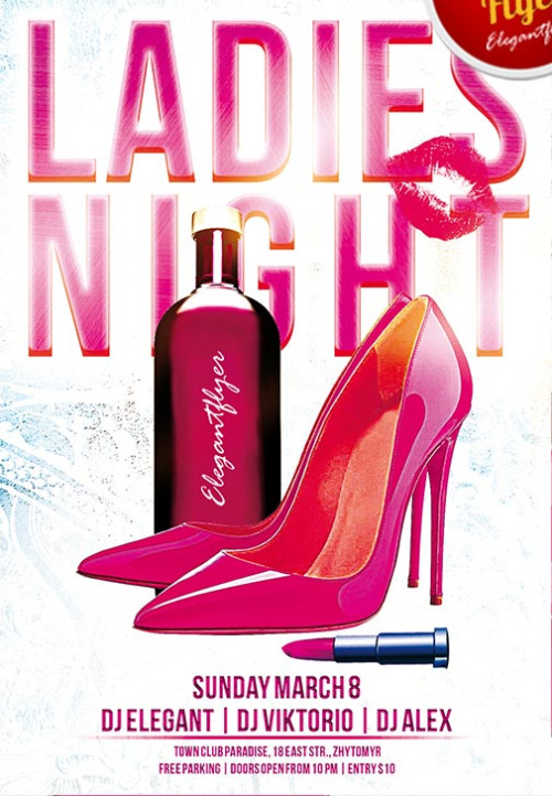 Girls Night Out Flyer Templates Free