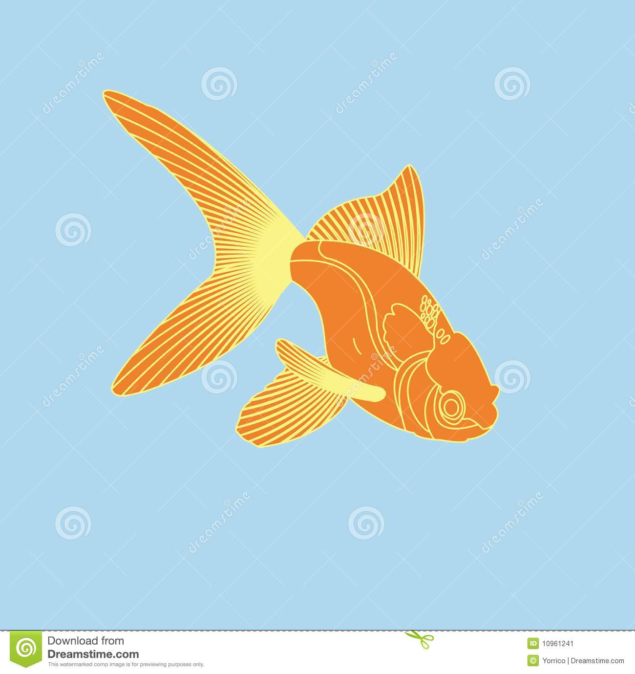 Goldfish Jumping Silhouette Goldfish Jumping Silhouette
