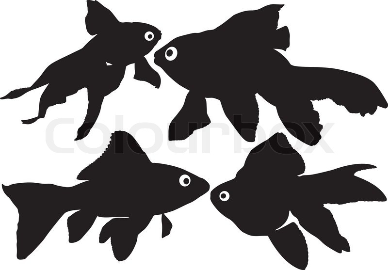 Goldfish Silhouette Clip Art Goldfish Silhouette Clip Art
