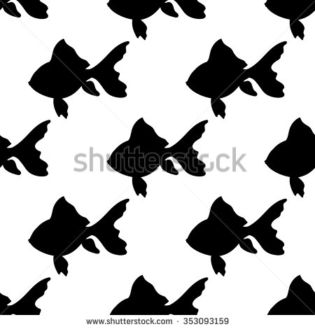 Goldfish Silhouette Goldfish Silhouette
