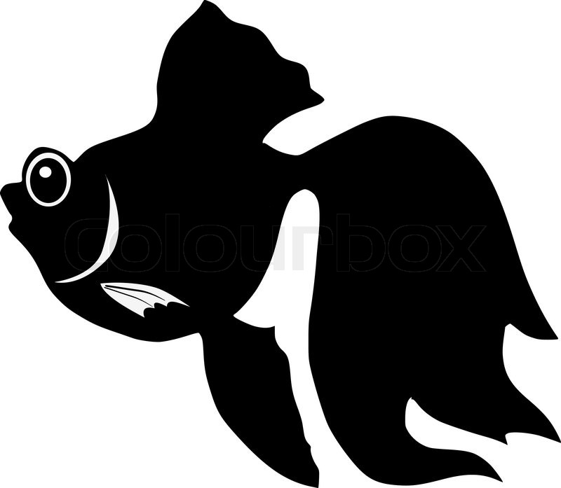 Goldfish Silhouette Goldfish Silhouette