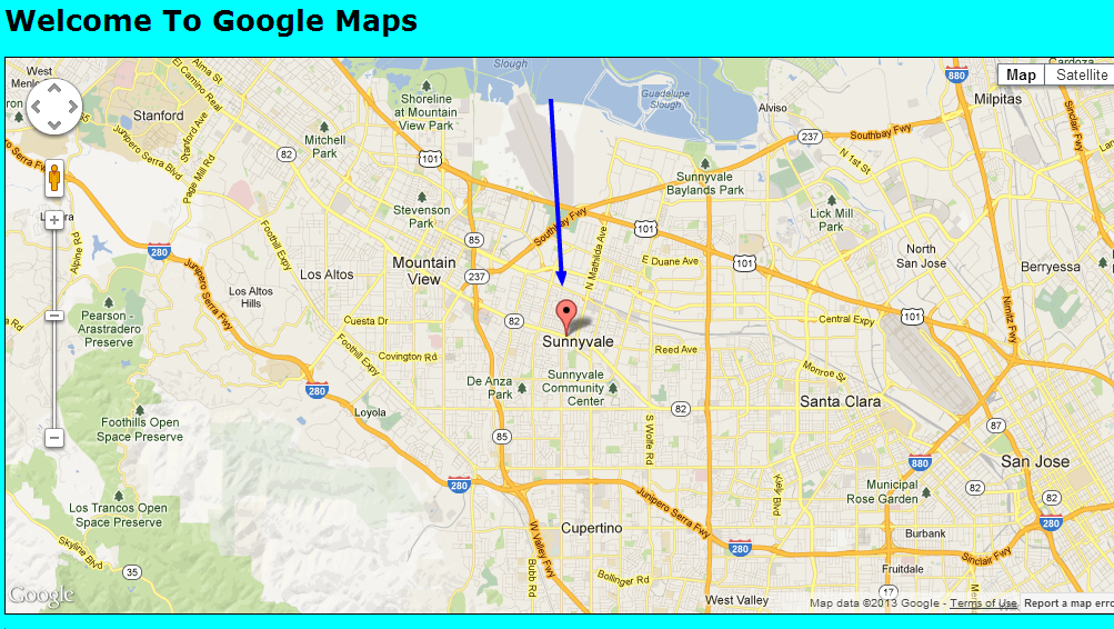 Google Maps API Marker