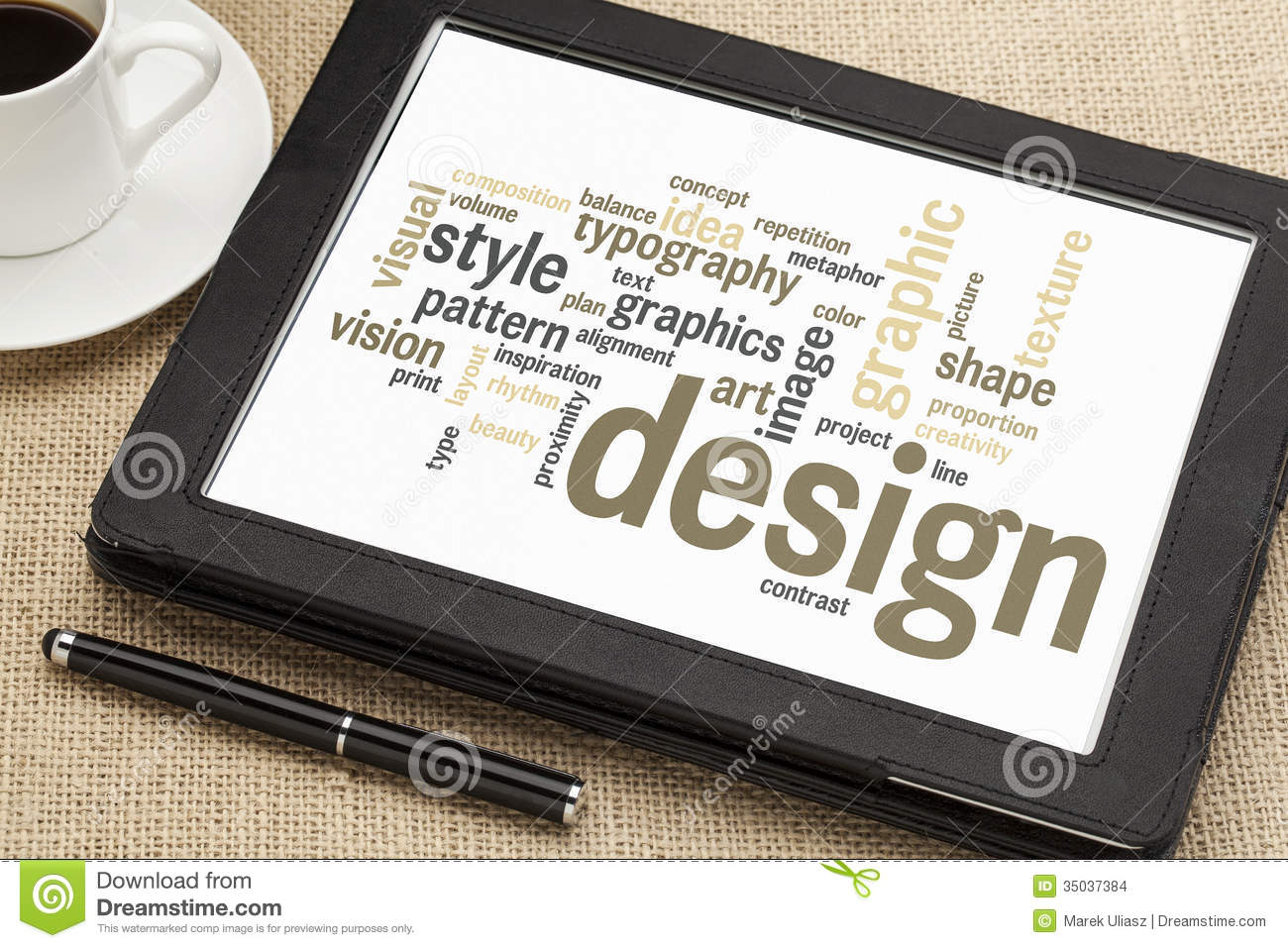 Graphic Design Word Cloud