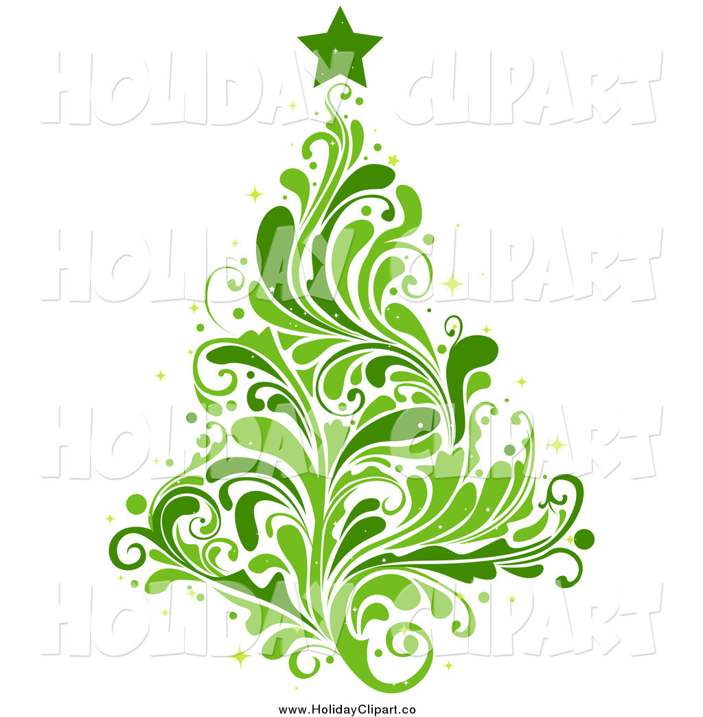 free clip art green tree - photo #49