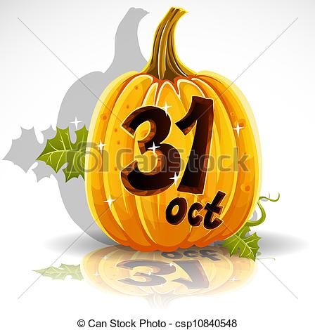 Halloween October 31 Clip Art