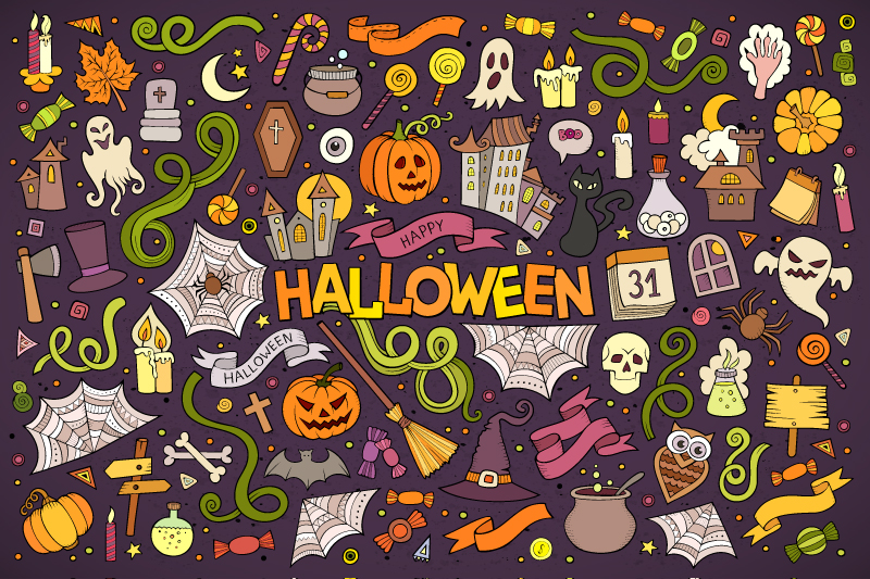 Happy Halloween Vector Free