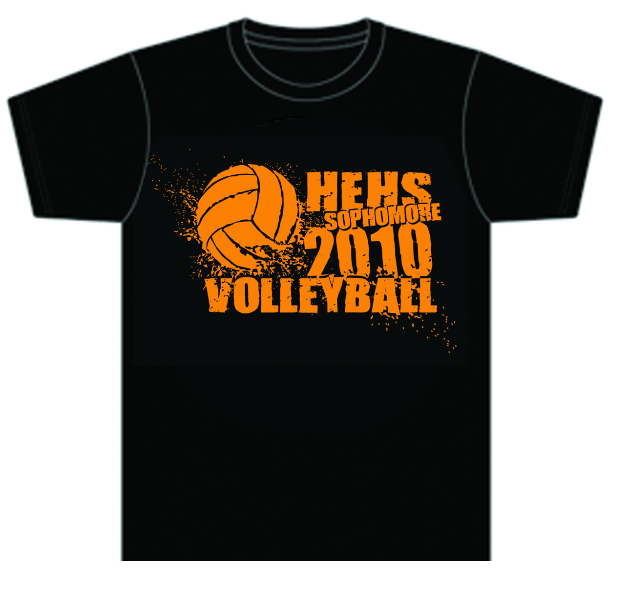 High School Volleyball Shirt Designs
