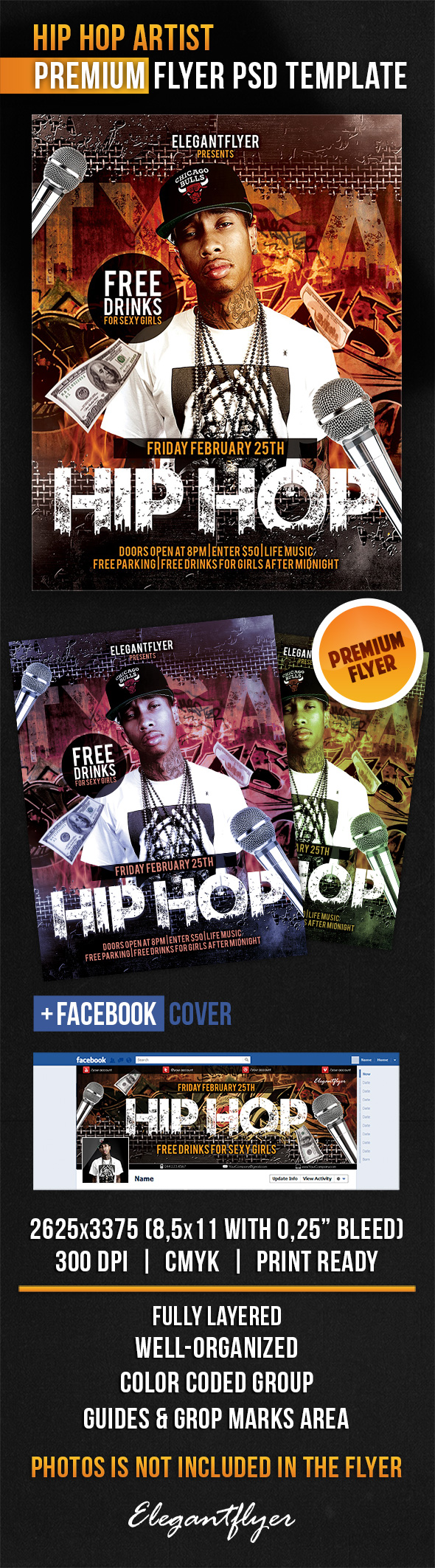 Hip Hop Flyer Templates