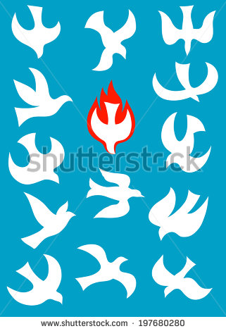 Holy Spirit Dove Art
