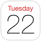 iOS 7 Calendar Icon