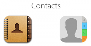 iOS 7 Contacts Icon