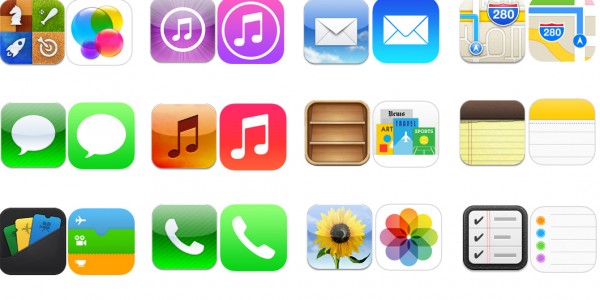 iOS 7 iPad App Icons