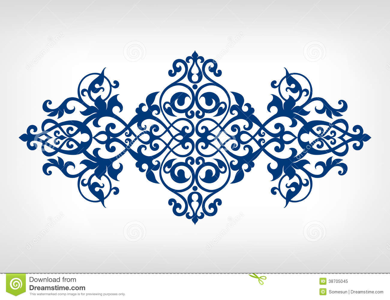 16 Gold Islamic Patterns Vector Images